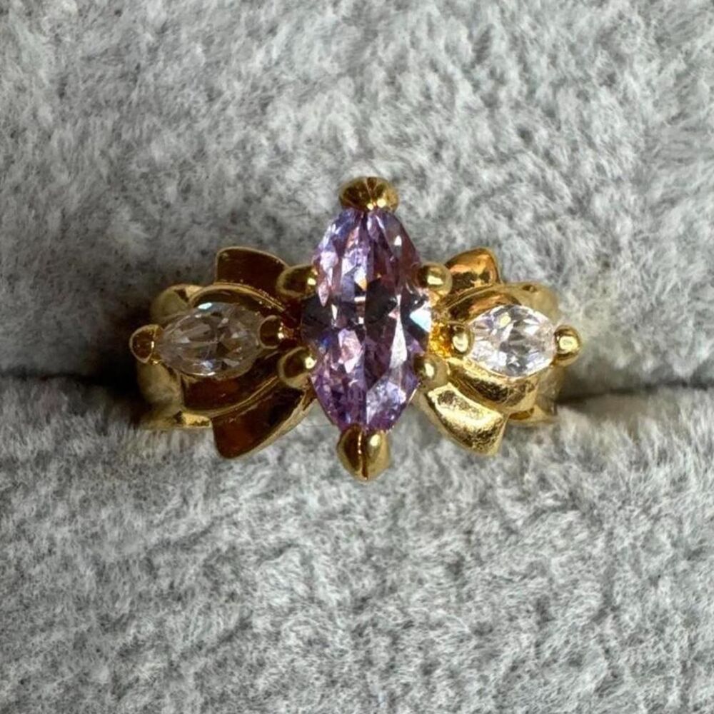 Unbranded Women's Gold and Purple Jewellery